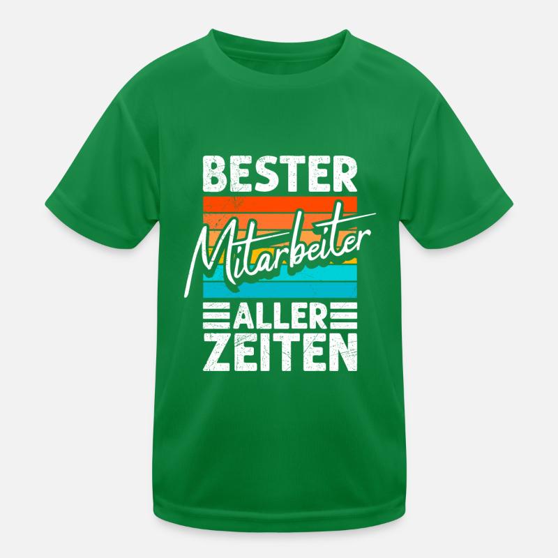 Abschied Bester Mitarbeiter aller Zeiten Kinder Funktions-T-Shirt