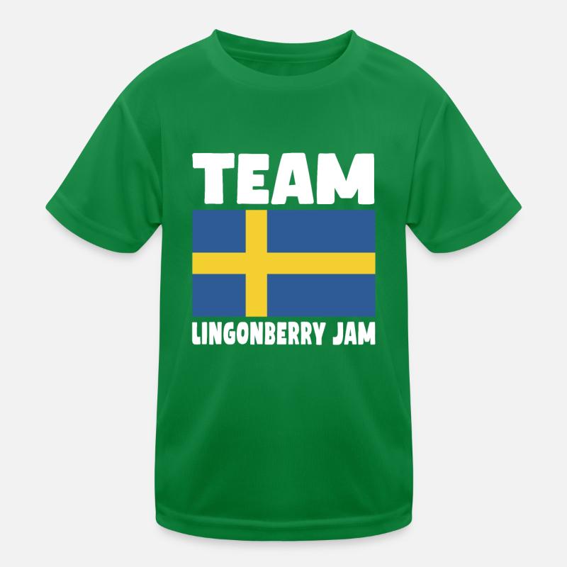 Cranberry Jam Team Kids Functional T-Shirt