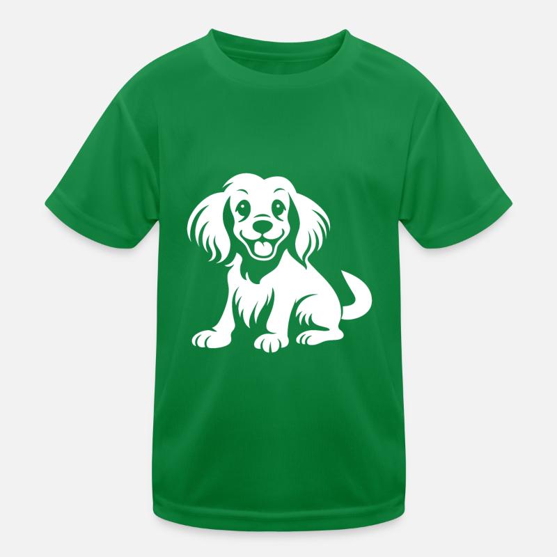 Cocker Spaniel Hund Kinder Funktions-T-Shirt