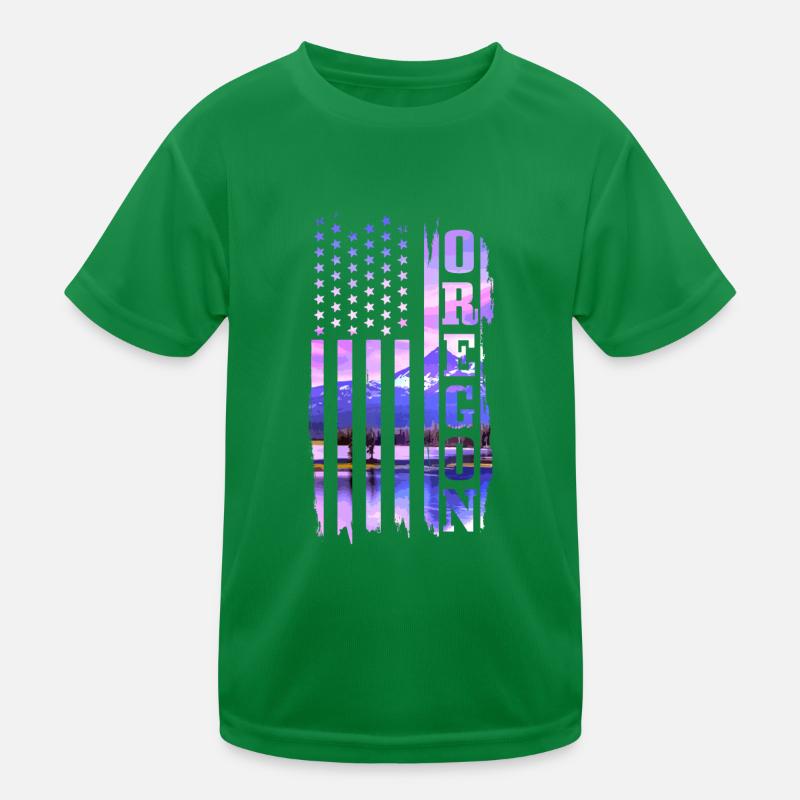 Oregon Kinder Funktions-T-Shirt