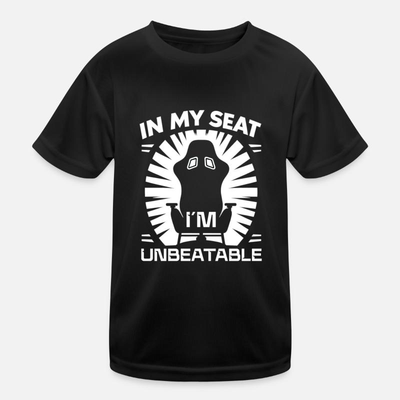 Sim Racing Simulator Cockpit Esports Racer Kinder Funktions-T-Shirt
