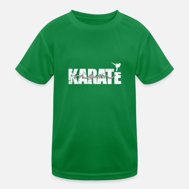 Karate Mom Kids Functional T-Shirt
