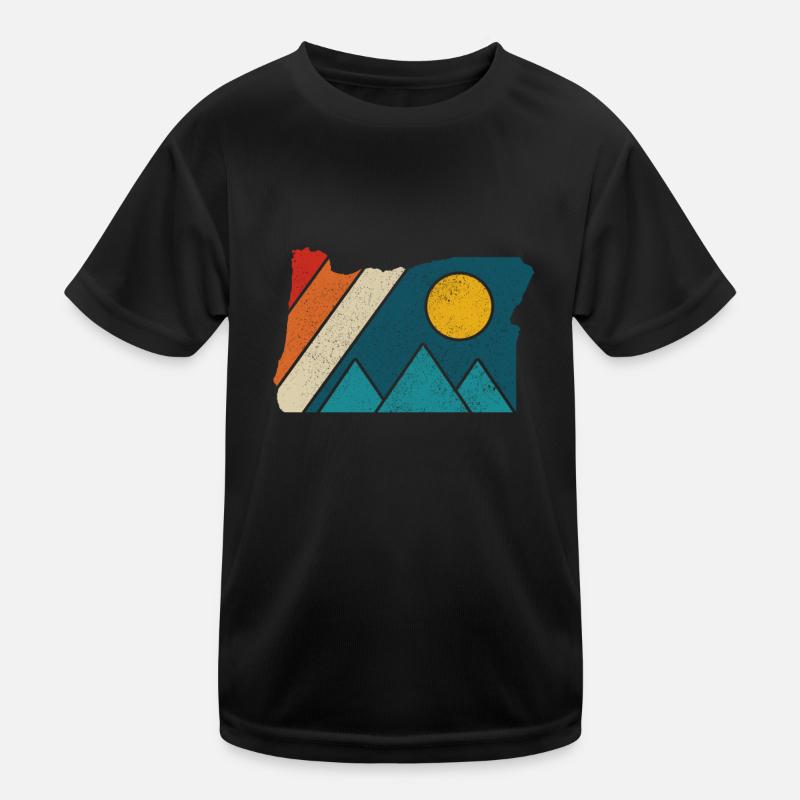 Oregon Kinder Funktions-T-Shirt
