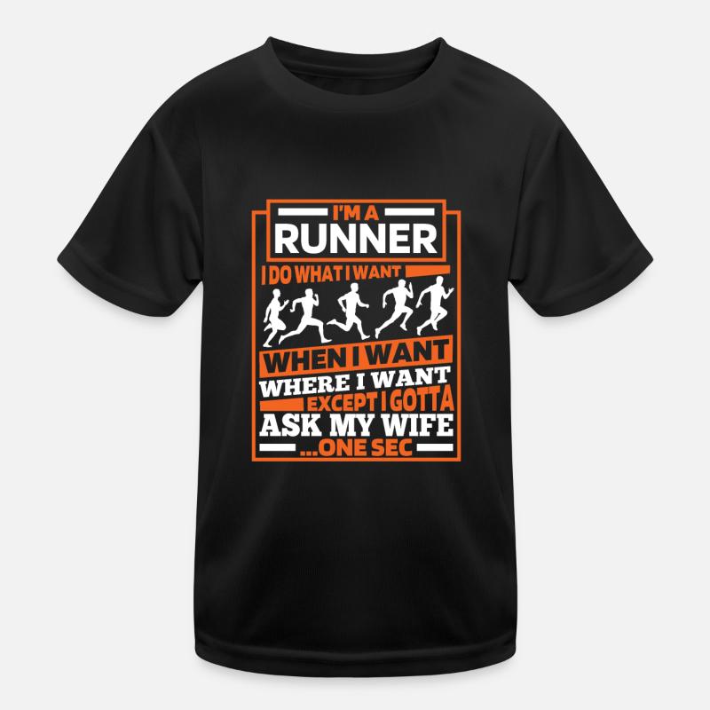Runner Jogger Runner Running T-shirt sport Enfant