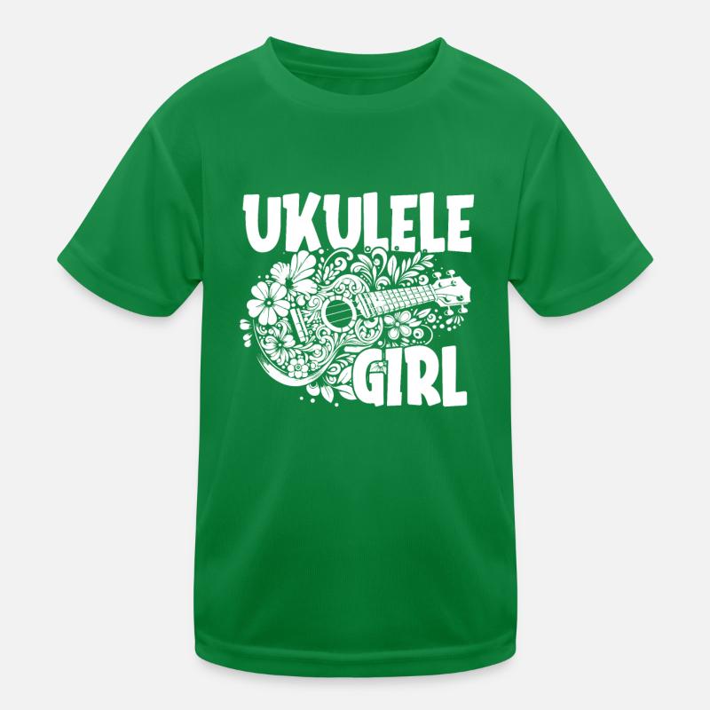 Ukulélé Ukulélé Fille T-shirt sport Enfant