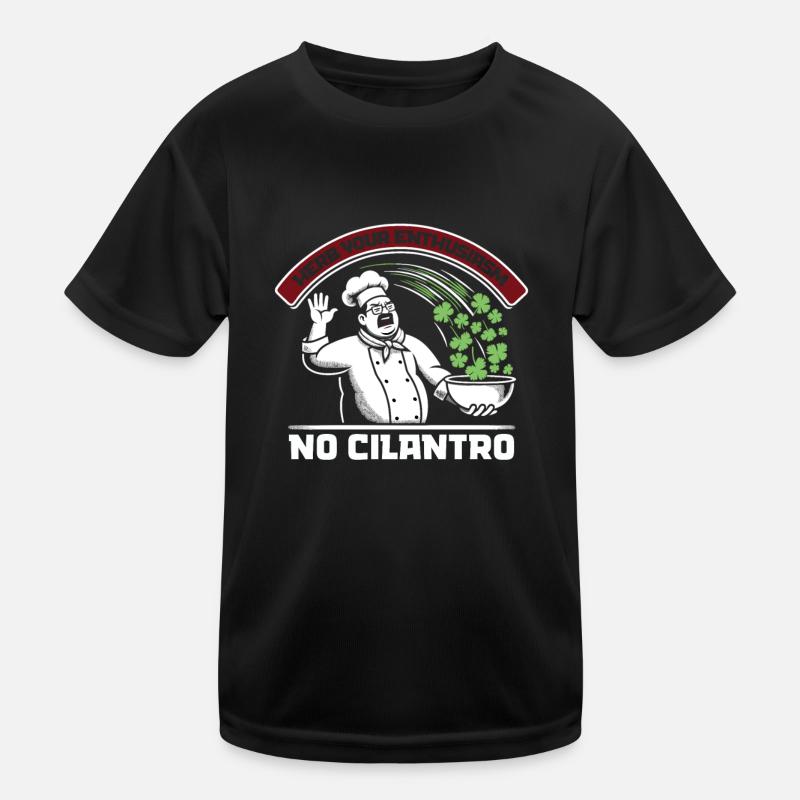 Cilantro Hater Hate Cilantro Soap Taste Kinder Funktions-T-Shirt