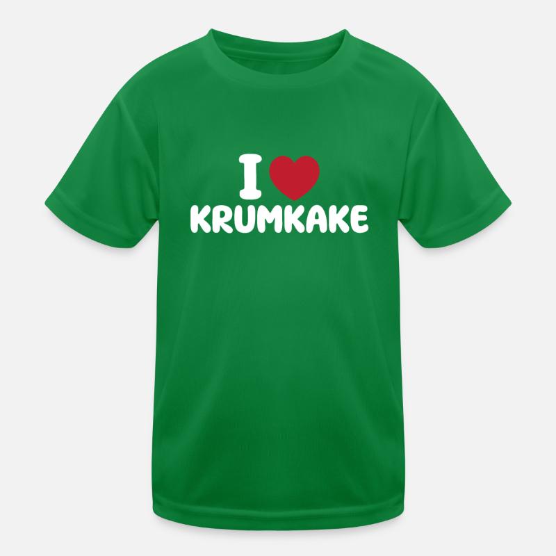I love Krumkake Kids Functional T-Shirt