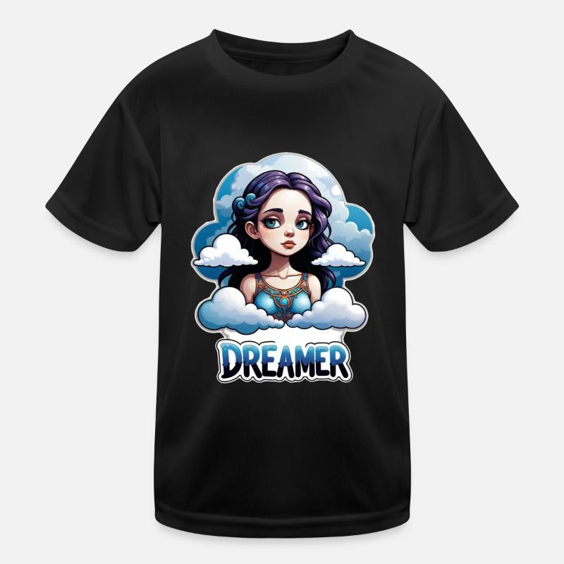 Träumer - Träumer - Träumer - Traum - Träumerei Kinder Funktions-T-Shirt