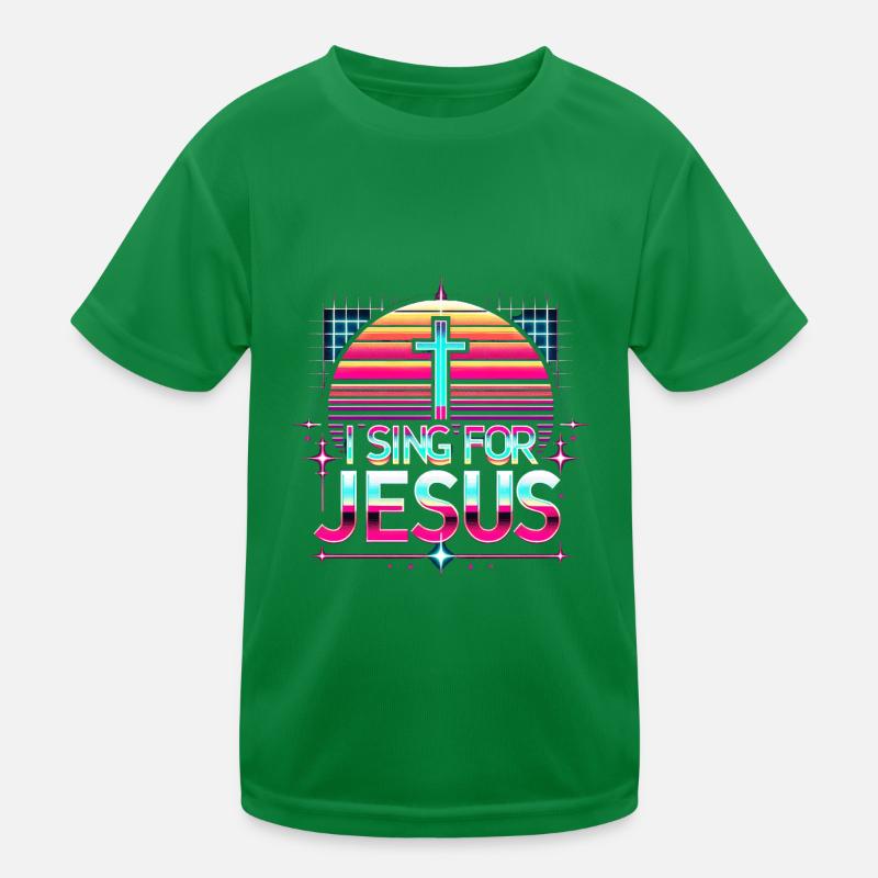 Je chante pour Jésus 8 T-shirt sport Enfant