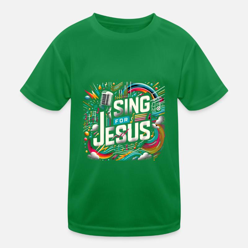Je chante pour Jésus 9 T-shirt sport Enfant