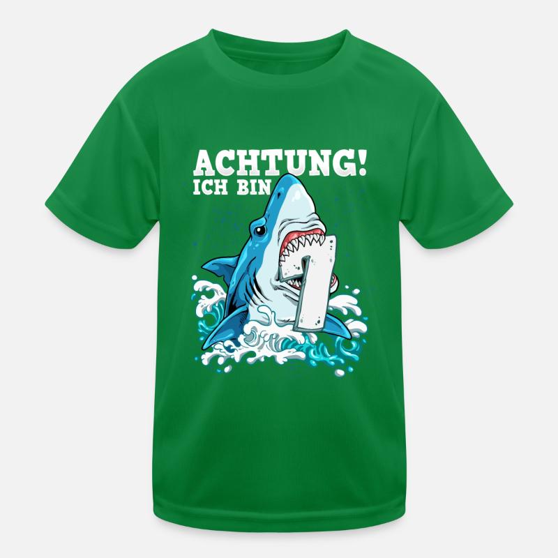 Requin du 7e anniversaire T-shirt sport Enfant