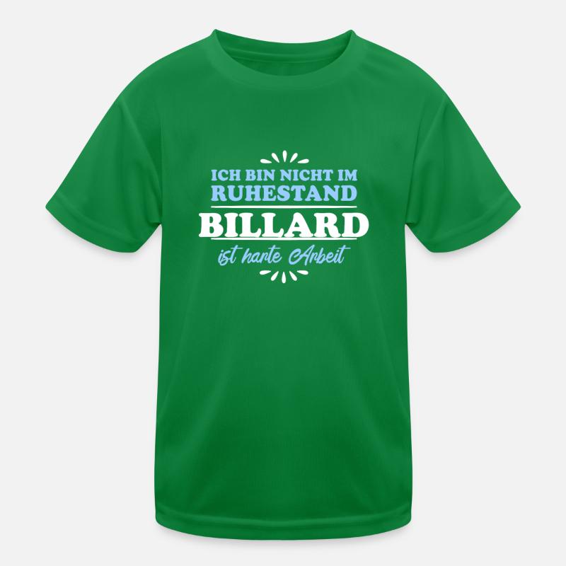 Billard pour retraités T-shirt sport Enfant