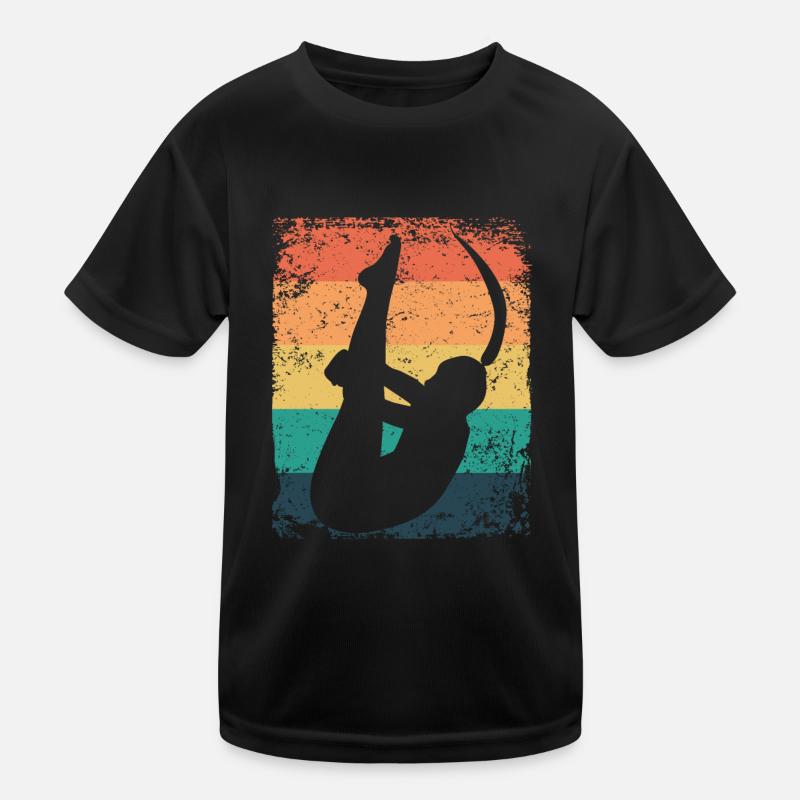 Diving, Artistic Jumping, Synchronized Diving Kids Functional T-Shirt