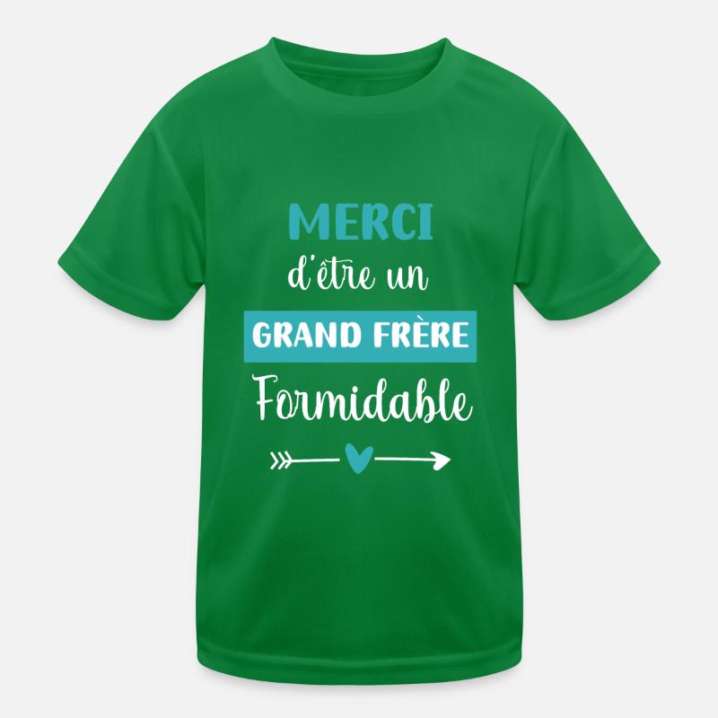 merci grand frère formidable T-shirt sport Enfant