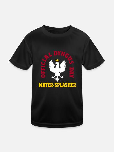 PolniscŚmigus-Dyngus Water Splash - Kids Functional T-Shirt - black - Front