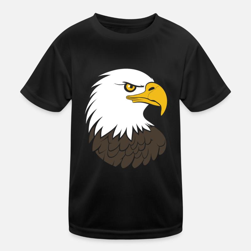 Oiseau aigle T-shirt sport Enfant
