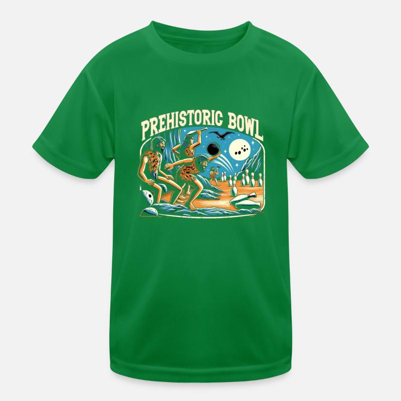 Funny bowling team bowler strike bowling club Kids Functional T-Shirt