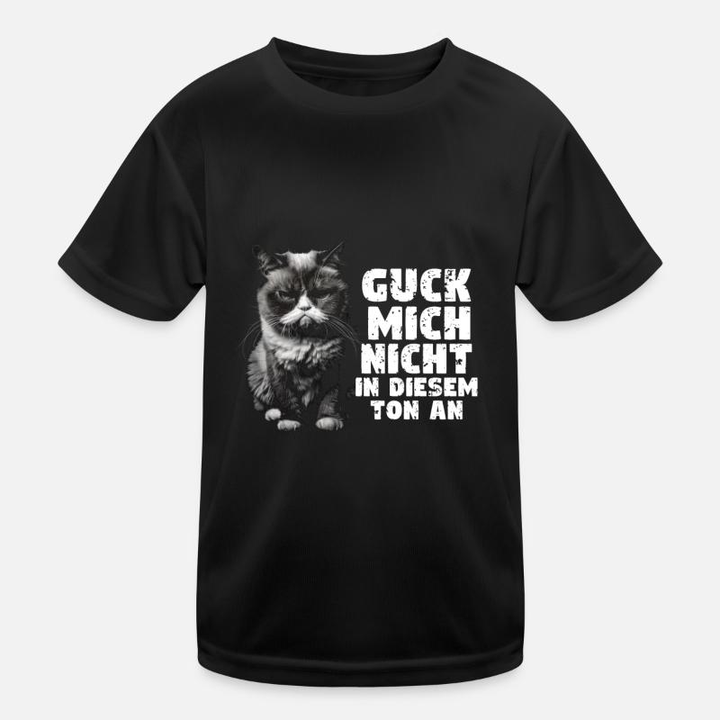 Don't look at me in that tone! Kids Functional T-Shirt