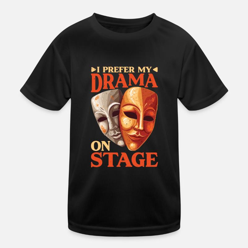 Je préfère mon drame sur l’étape 5 T-shirt sport Enfant
