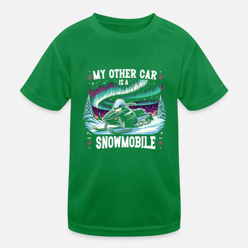 Aurora Aurora Tracker Alaska Wilderness Kids Functional T-Shirt