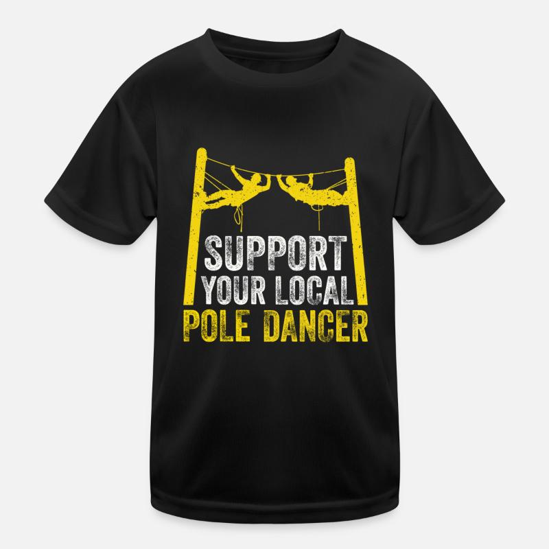 Conception américaine de monteur de lignes électriques T-shirt sport Enfant