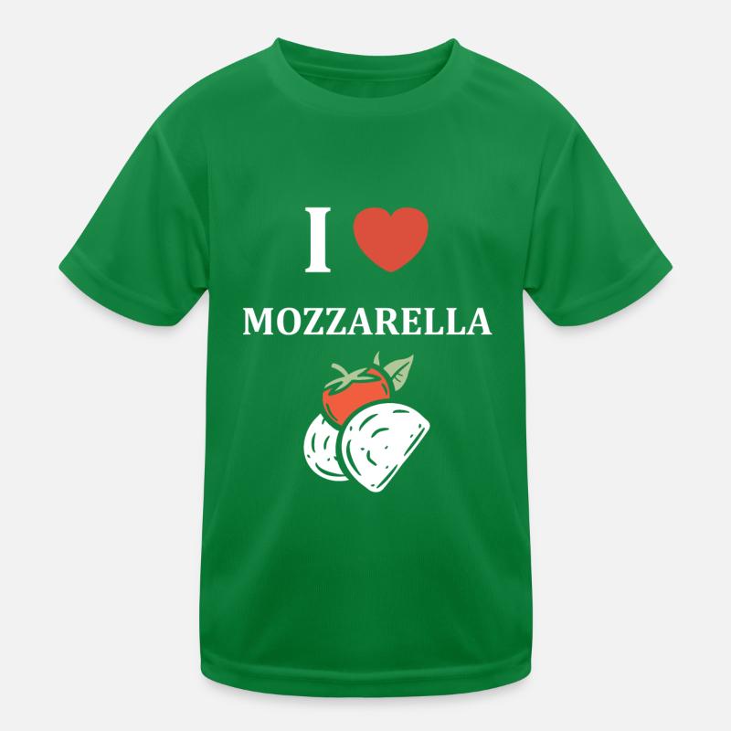 Humour mozzarella T-shirt sport Enfant