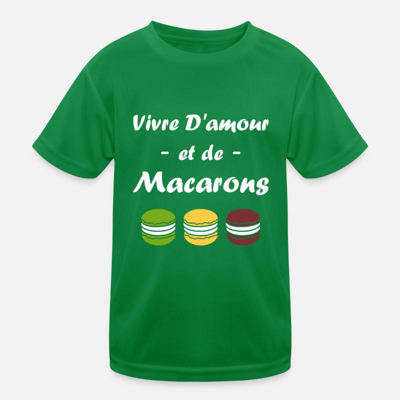 macarons T-shirt sport Enfant