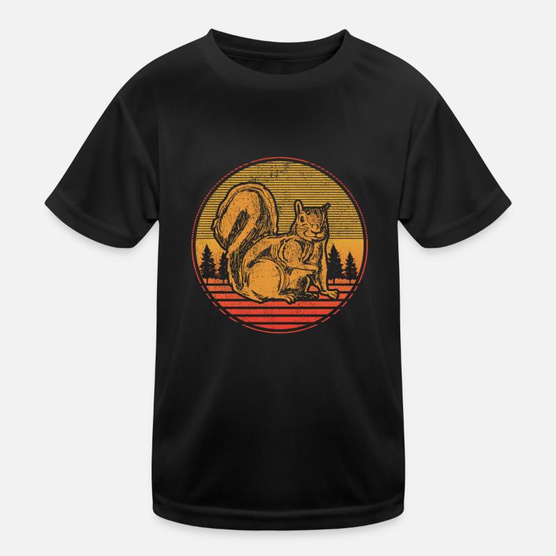 Squirrel Kids Functional T-Shirt
