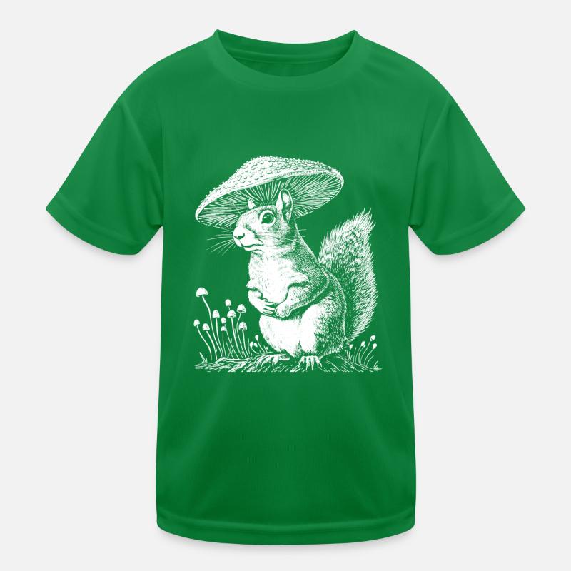 Écureuil T-shirt sport Enfant