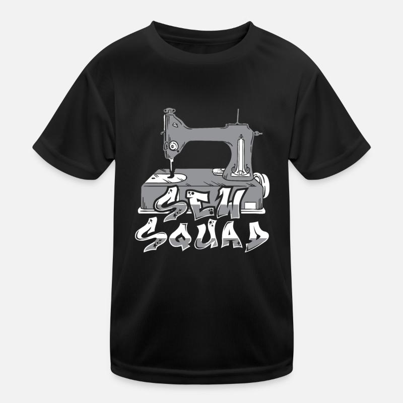 Sewing Sewing Machine Kids Functional T-Shirt