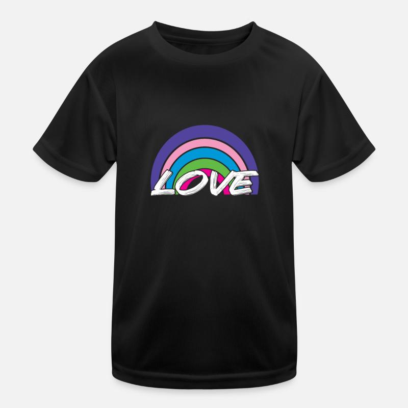 Rainbow Kids Functional T-Shirt