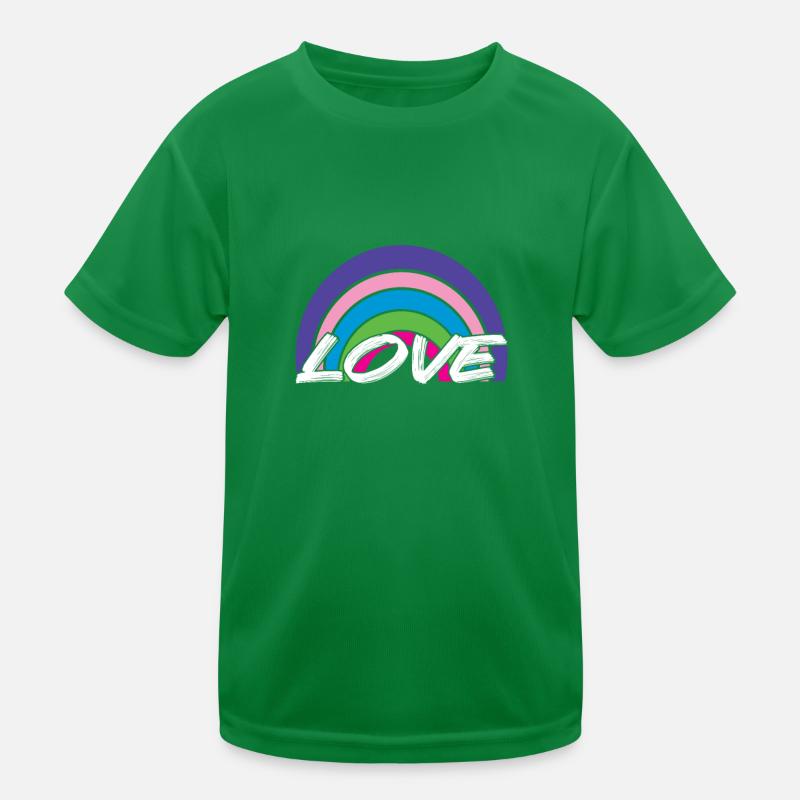 Rainbow Kids Functional T-Shirt