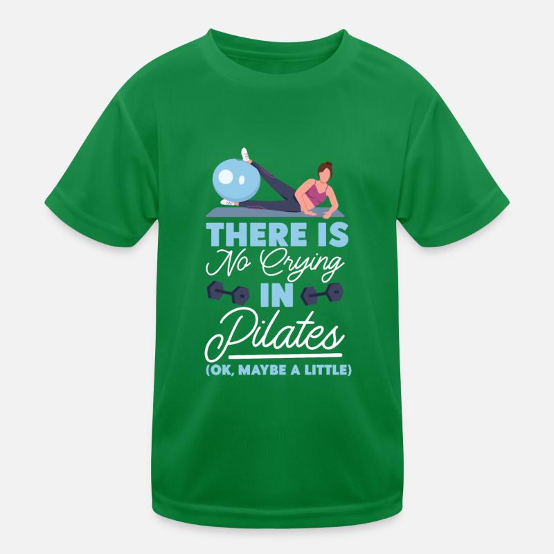 Pilates Instructor Teacher There Kids Functional T-Shirt