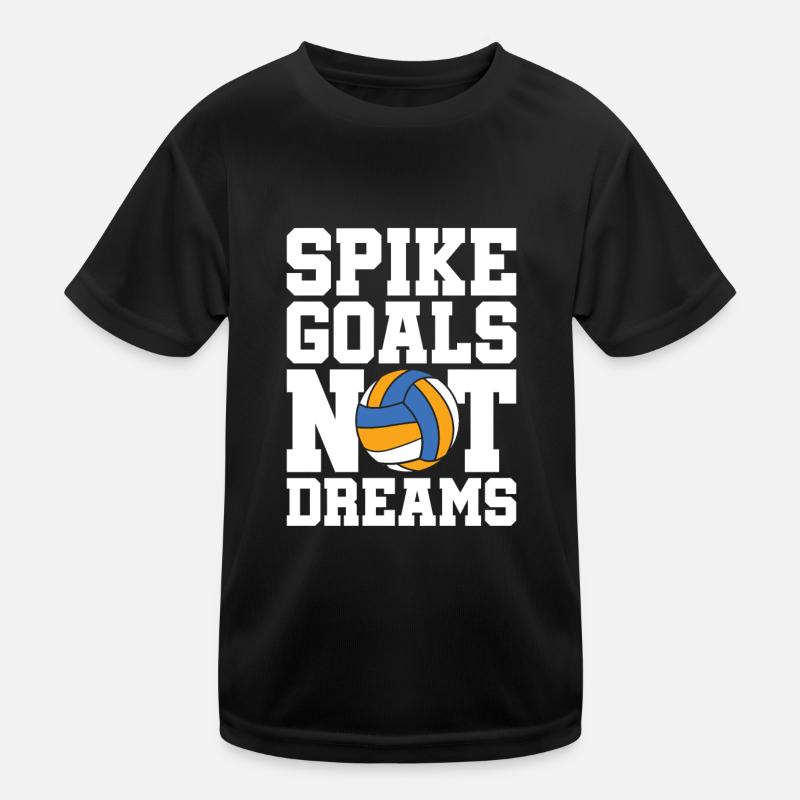 Volleyball Volleyballer Kinder Funktions-T-Shirt