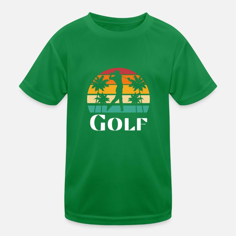 Golf Rétro T-shirt sport Enfant