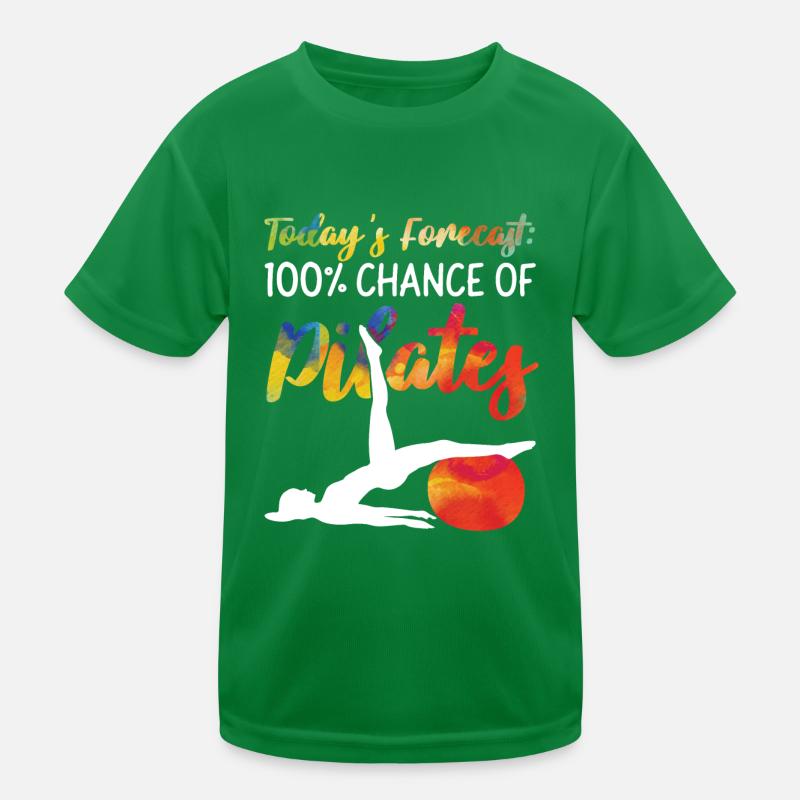 Pilates Instructor Teacher Kinder Funktions-T-Shirt