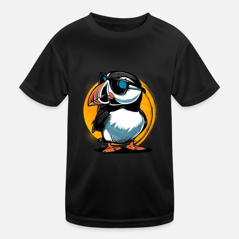 Gift for Atlantic Puffins Kids Functional T-Shirt