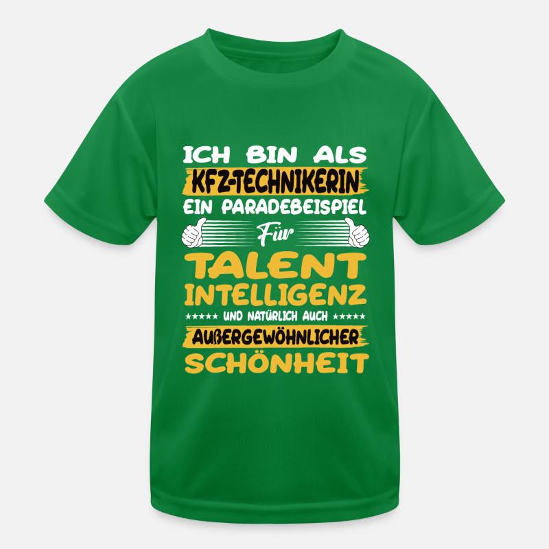 Le technicien automobile, un excellent exemple de talent T-shirt sport Enfant