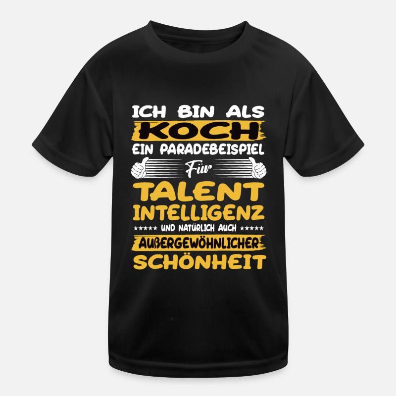 koch is a prime example of talent Kids Functional T-Shirt