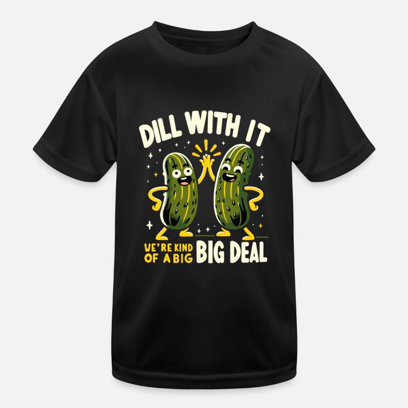 Pickle Lover Funny Pickle Dill Pickle Pickled Kinder Funktions-T-Shirt