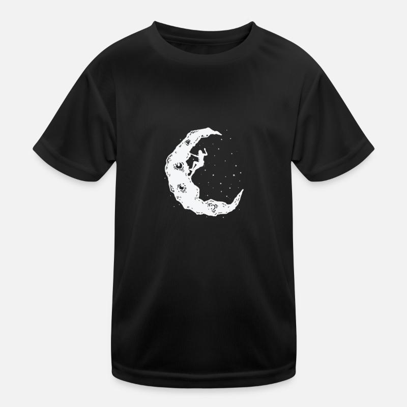 Half Moon Bouldering Kids Functional T-Shirt