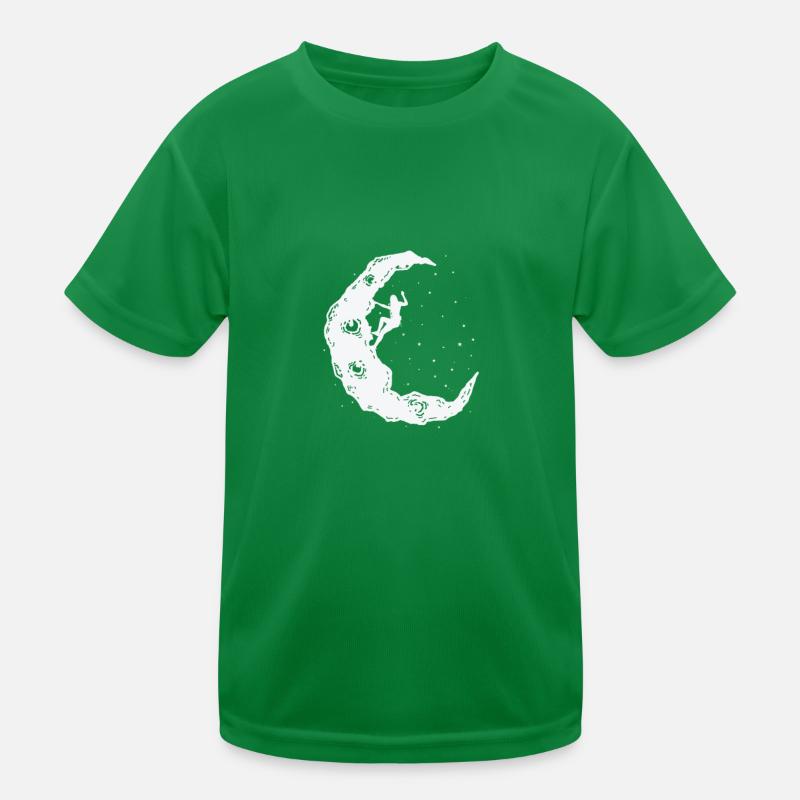 Half Moon Bouldering Kids Functional T-Shirt