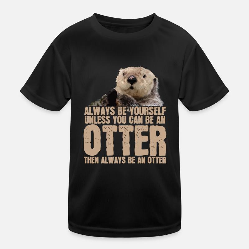 Otter Kinder Funktions-T-Shirt