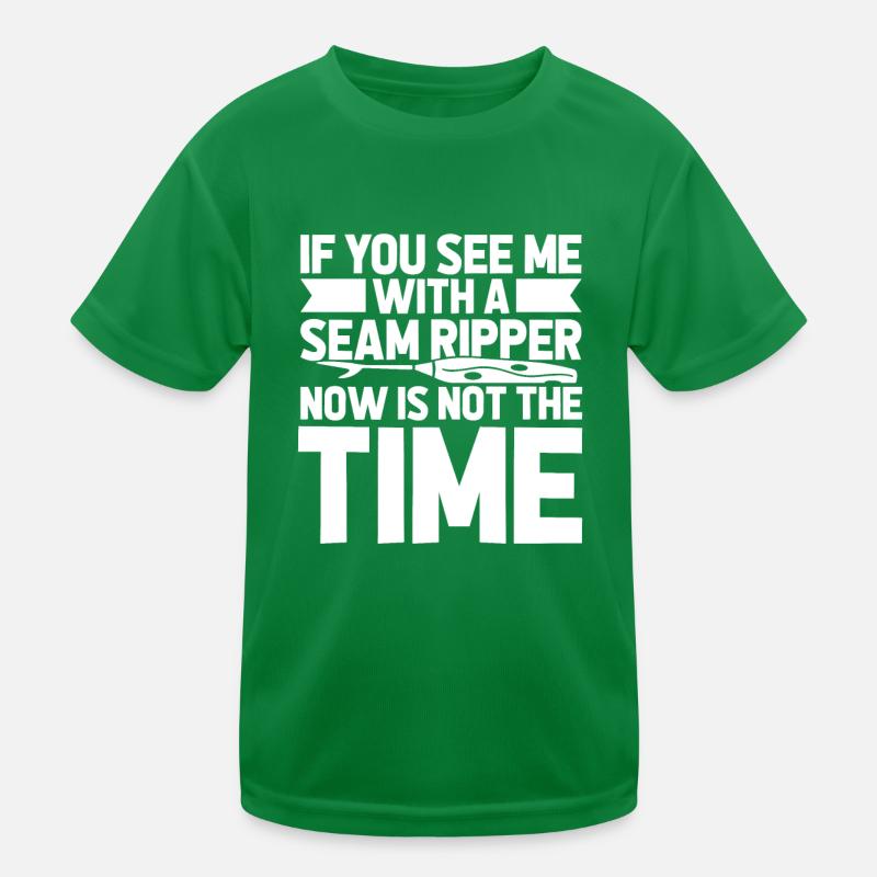 Sewing Sewing Machine Kids Functional T-Shirt