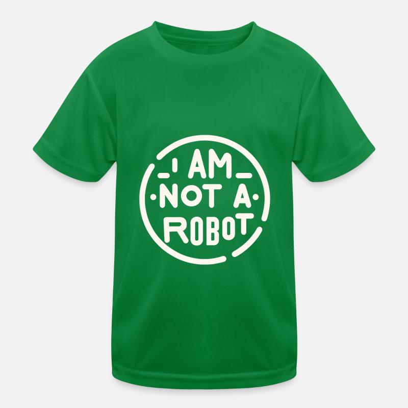 Je ne suis pas un robot 2 T-shirt sport Enfant