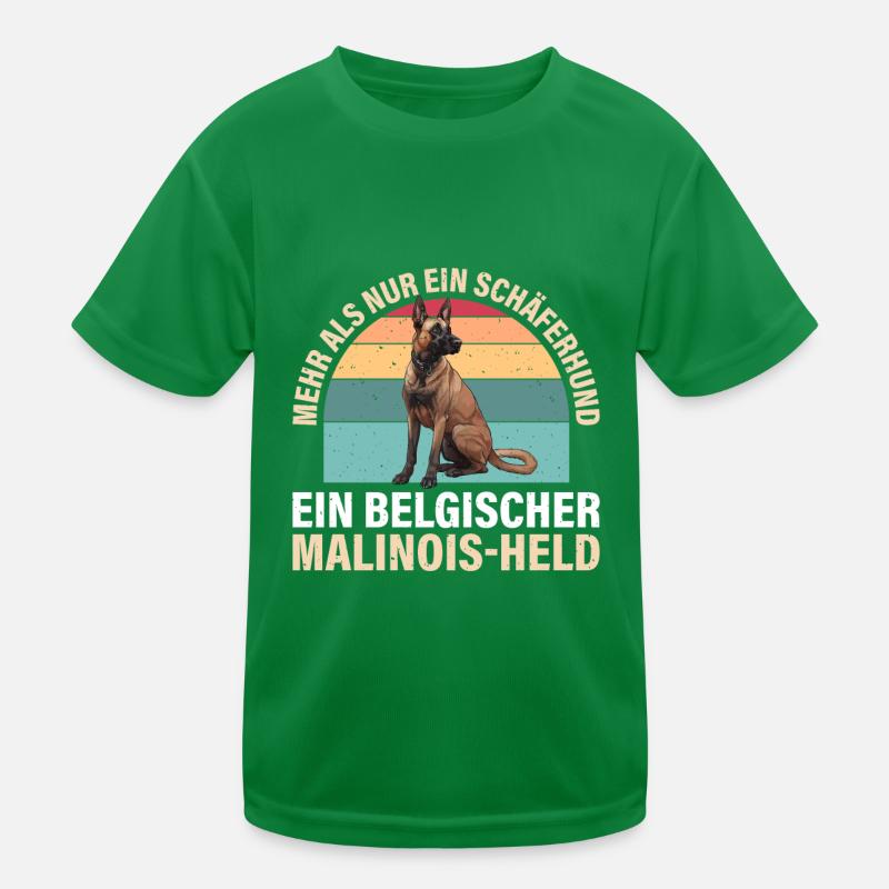 Malinois Held Mehr als nur Schäferhund Malinois Kinder Funktions-T-Shirt