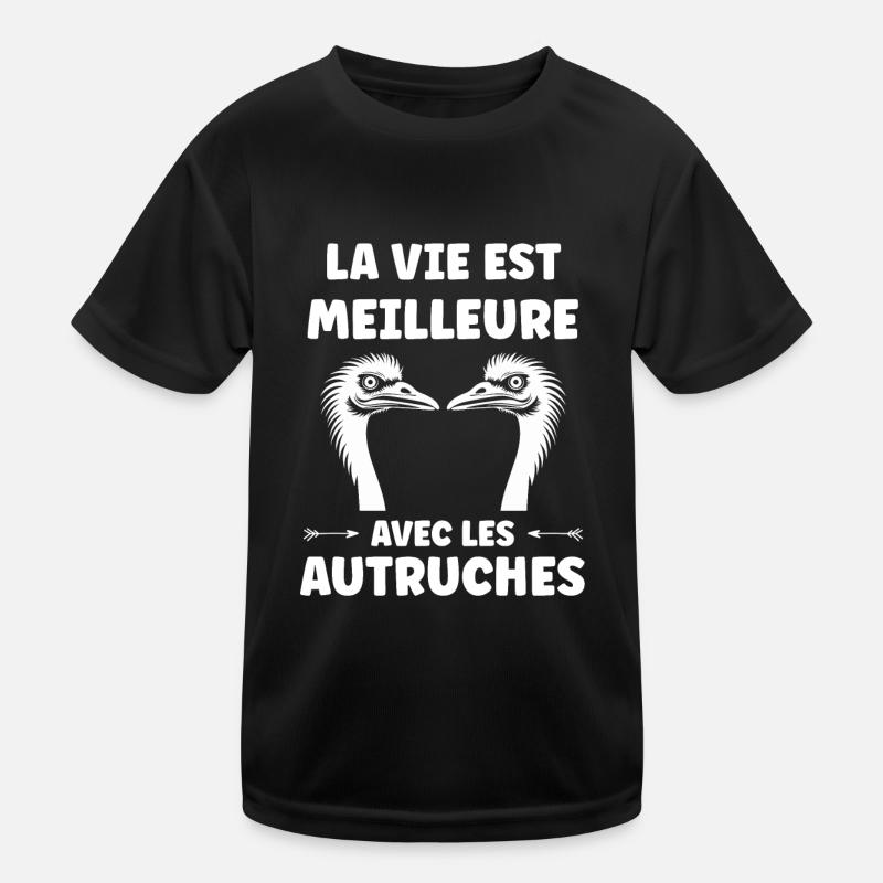 Strauß Zitat Kinder Funktions-T-Shirt