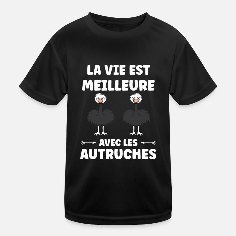 Strauß Zitat Kinder Funktions-T-Shirt