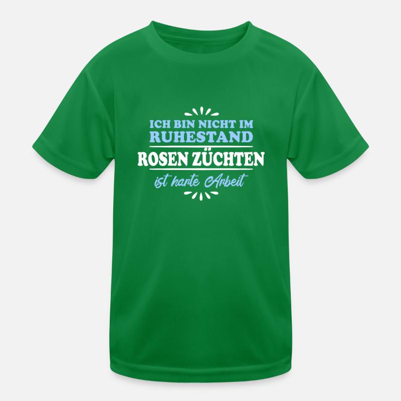Retraité Retraité Rosiériste T-shirt sport Enfant