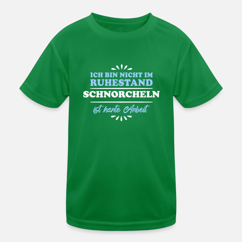 Retraités Retraités Snorkeling T-shirt sport Enfant